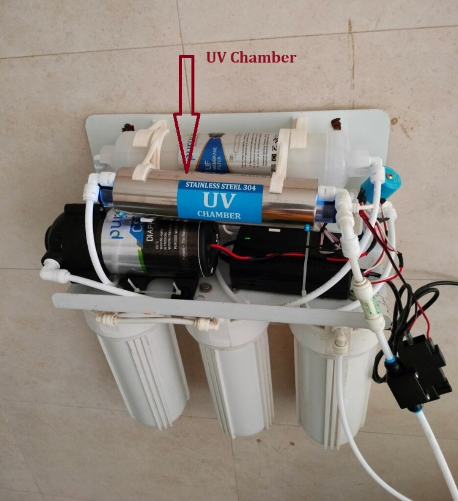 UV Chamber in Water purifier