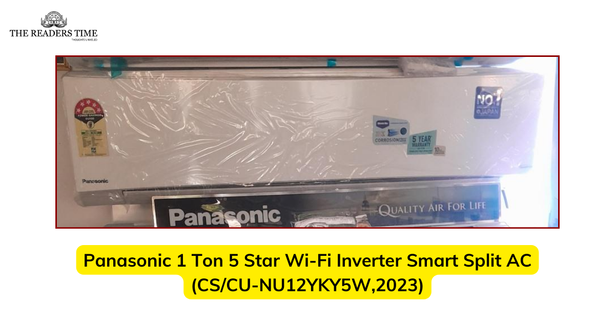 Panasonic 1 ton 5 star Wi-Fi Inverter Smart Split AC Cover photo
