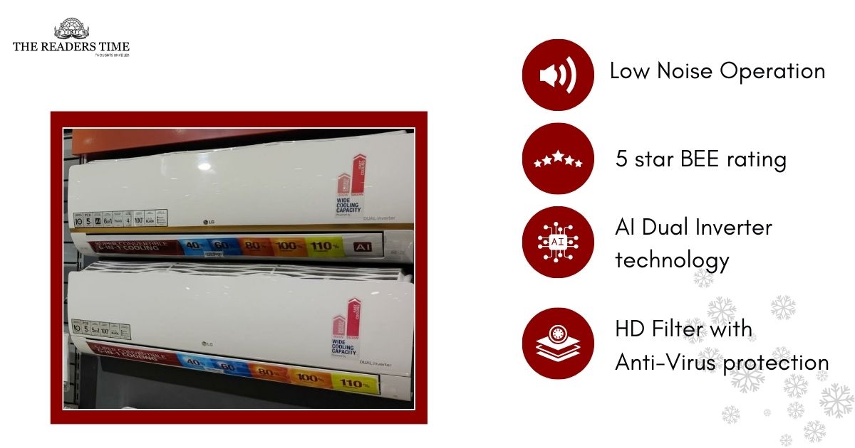 LG 1 Ton 5 Star Ai Dual Inverter Split Ac(Rs-Q14Ynze) specifications