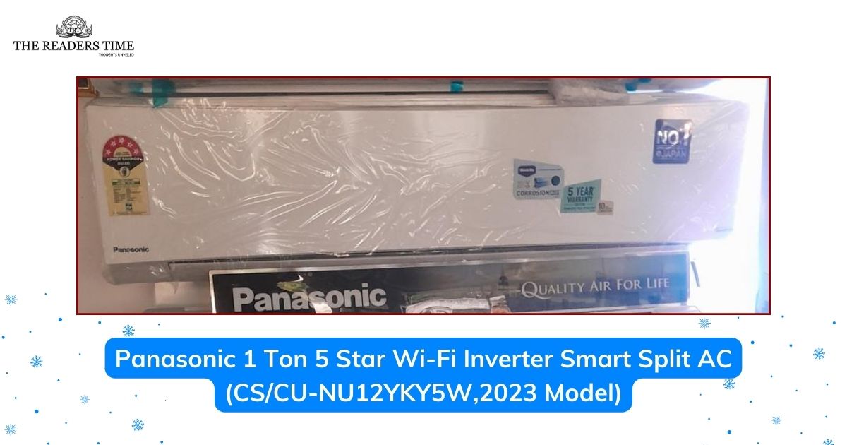 Panasonic 1 Ton 5 Star Wi-Fi Inverter Smart Split AC (CS/CU-NU12YKY5W,2023 Model) cover photo