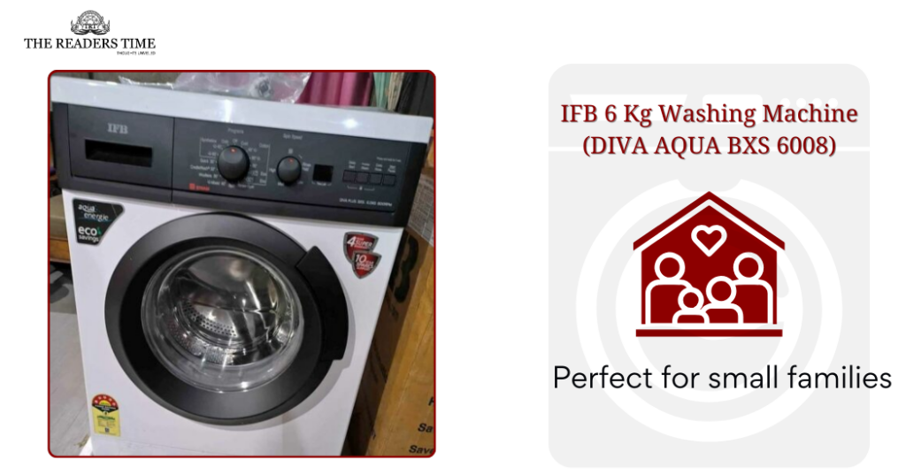 first hand review IFB 6 Kg Washing Machine (DIVA AQUA BXS 6008)