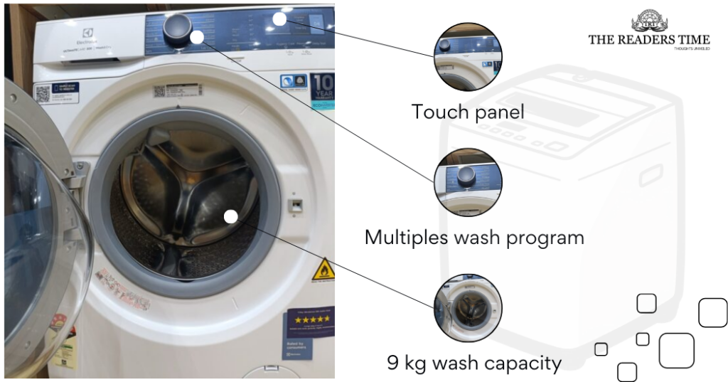 Electrolux 9kg/6kg Washing Machine, EWW9024P5WB specification