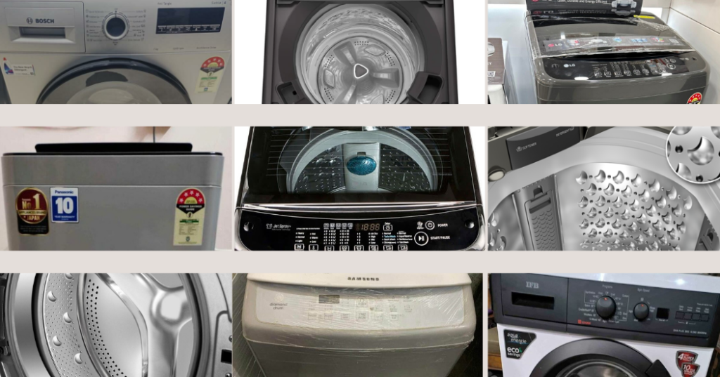 Best Washing machine with heater dryer in India collage for all machines 