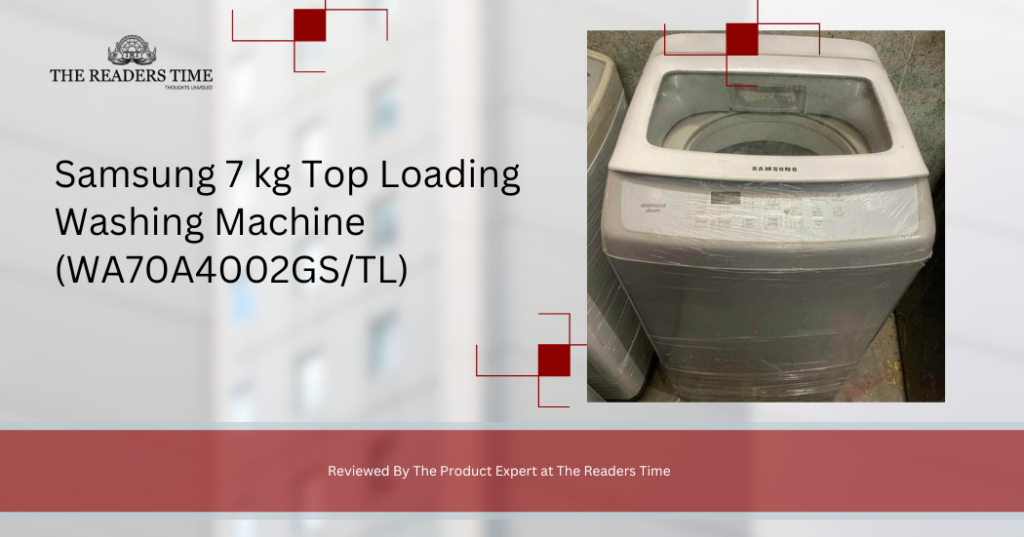 Samsung 7 kg Top Loading Washing Machine (WA70A4002GS/TL) product review