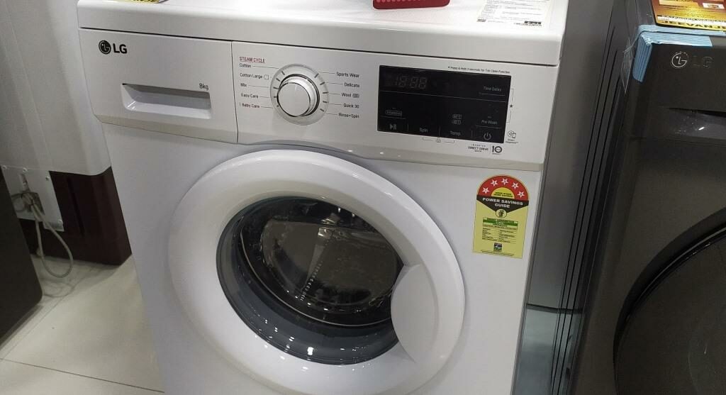 LG Washing Machine with 5 star energy rating